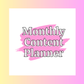 The Monthly Content Planner - now $10 off!